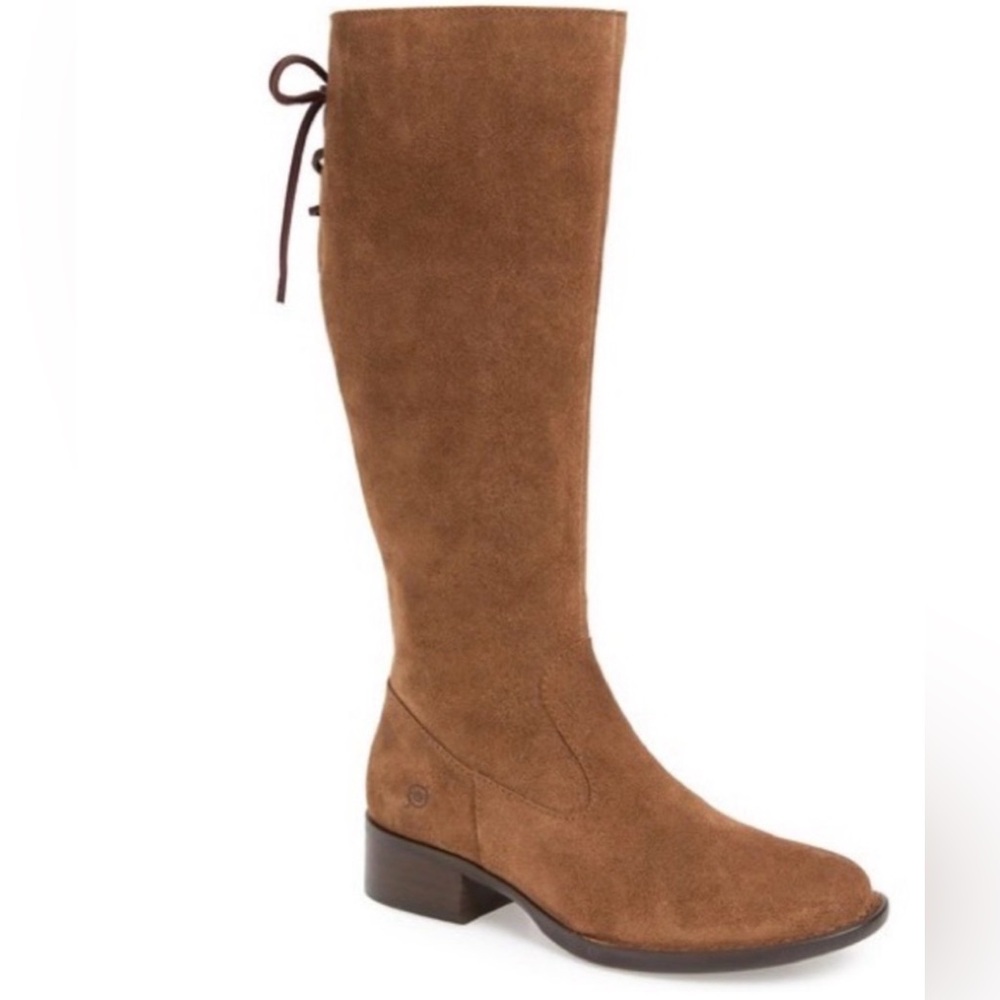 Born Cotto Tall Boots brown size 9